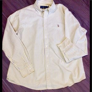 Ralph Lauren XL Button Down Oxford Cloth Shirt